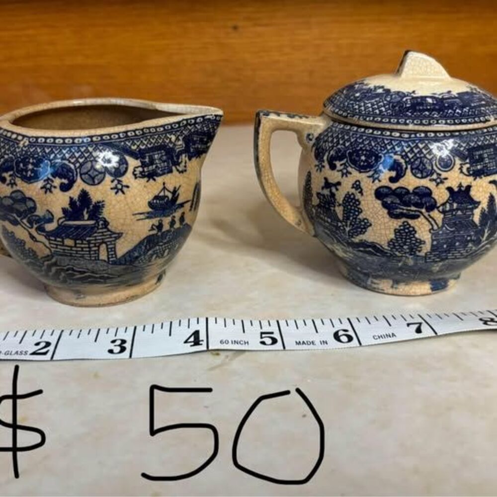 Antique Blue Willow